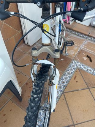 Bicicleta Btwin Blanca