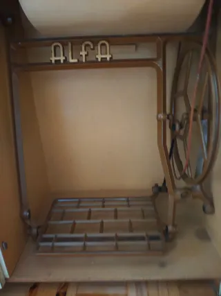 Máquina de coser Alfa Manual