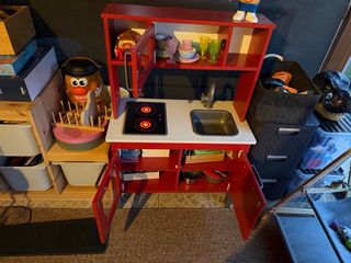 Cocinita de Juguete Roja