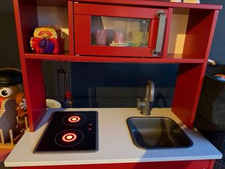 Cocinita de Juguete Roja