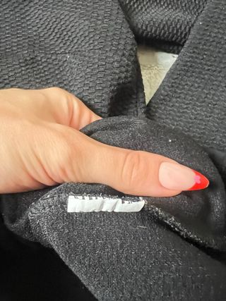 Blusa Sfera Negra Texturizada