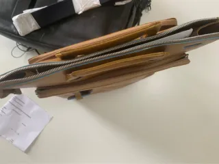 Borsa Piquadro porta documenti pelle marrone