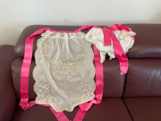 Manteletas Fallera Niña, de batista blanca