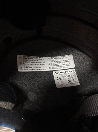 Casco de esquí Quechua azul Talla 52-56