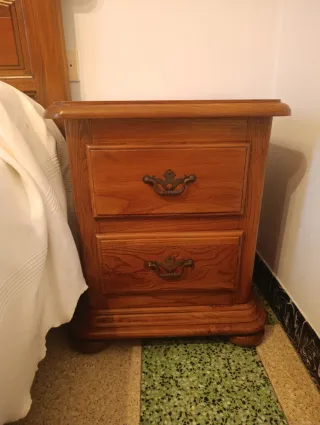 Habitación Matrimonio Madera Castaño
