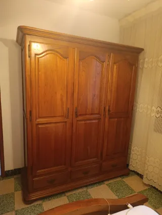 Habitación Matrimonio Madera Castaño
