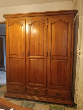 Habitación Matrimonio Madera Castaño