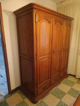 Habitación Matrimonio Madera Castaño