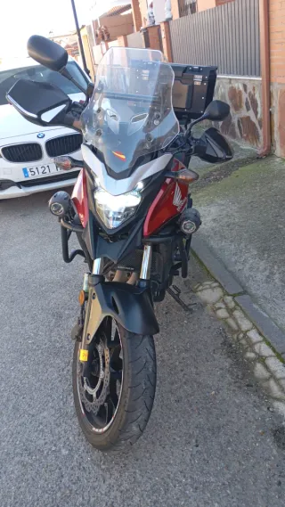 Honda Cb500X Adventure Roja