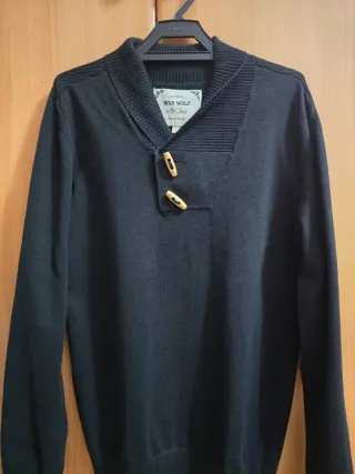 Jersey WAR WOLF Negro Talla L. 2,30 EUROS