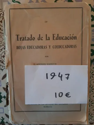 Lote de libros escolares años 40/50
