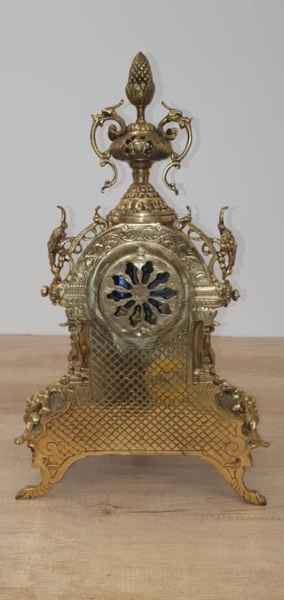 Reloj Sobremesa Bronce Vintage