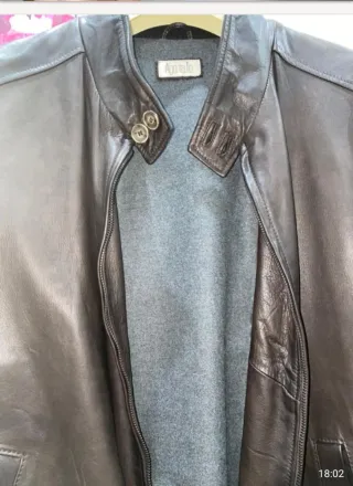 Giubbino in pelle Agoralo uomo