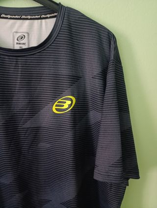Camiseta azul Bullpadel - Talla XL
