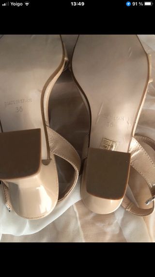 Sandalias Patricia Miller Piel Beige