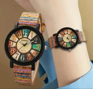 Reloj de Cuarzo Cayon Mujer Creativo Original