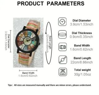 Reloj de Cuarzo Cayon Mujer Creativo Original