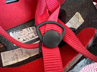 Casco infantil B'TWIN rojo