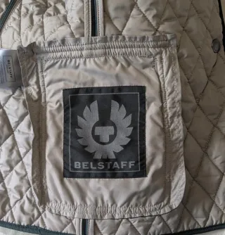 Chaqueta Belstaff verde acolchada