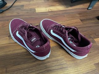 Zapatillas Vans Talla 38 Morado Blanco