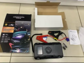 Avviatore Auto Compressore Power Bank Torcia