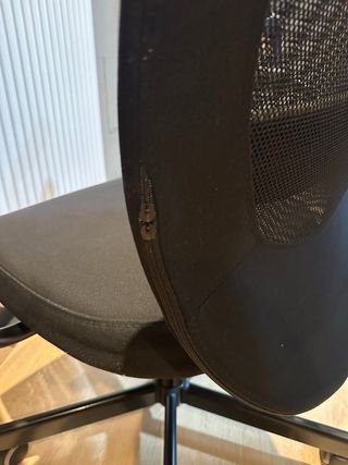 Silla de oficina negra