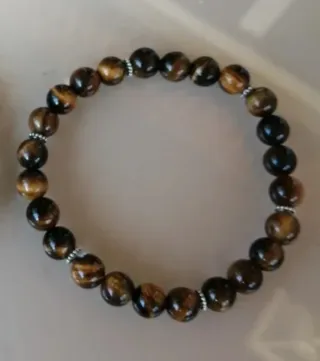 Pulsera Ojo de Tigre Piedras Naturales