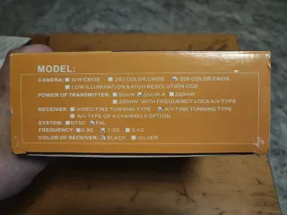 Cámara Inalámbrica ZTV ELECTRON A/V Mini