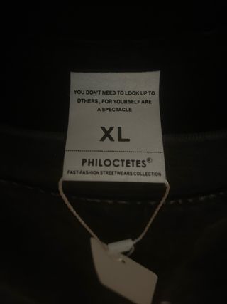 Camiseta Negra Estilo Japón Talla XL