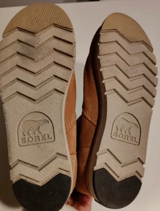 Botas Sorel Talla 39 Marrón y Gris