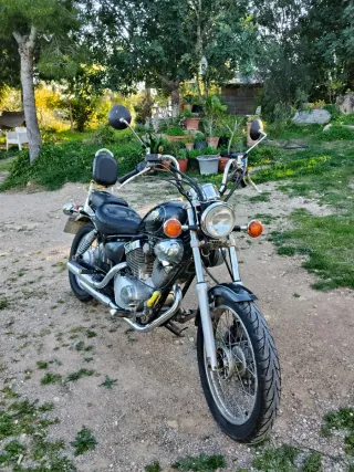 Yamaha Virago Cruiser Negra