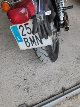 Yamaha Virago Cruiser Negra