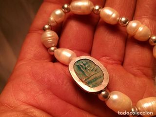 Pulsera escarabajo egipcio auténtico