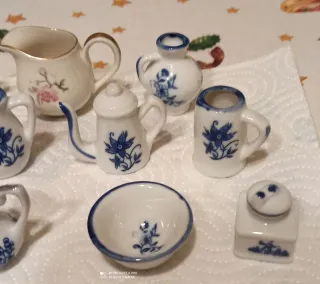 Set miniature porcellana