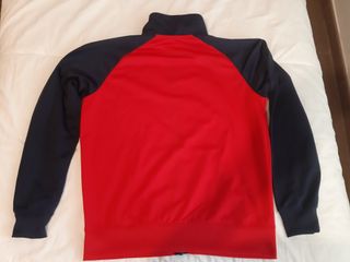 Sudadera Nike Cremallera Talla L Roja y Azul
