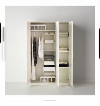 Armario Ikea Brimnes 3 puertas con espejo