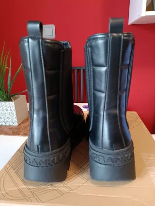 Botas D.Franklin Mujer Talla 37 Negras