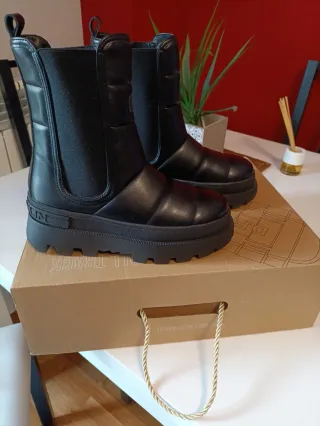 Botas D.Franklin Mujer Talla 37 Negras