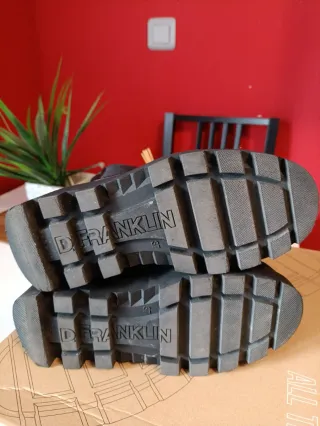 Botas D.Franklin Mujer Talla 37 Negras