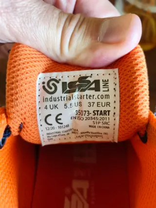 Zapatos de seguridad nuevos talla 37