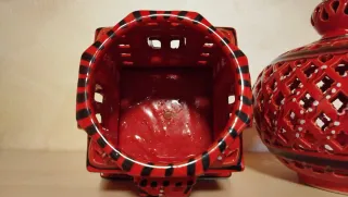 Lampada decorativa ceramica 40cm pezzo unico