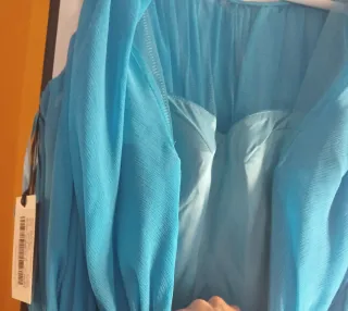 Vestido fiesta/coctel azul