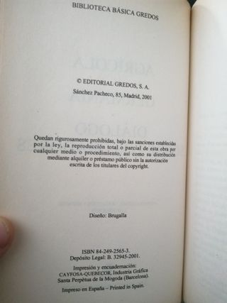 Tácito Agrícola Germania Diálogo sobre los Oradore