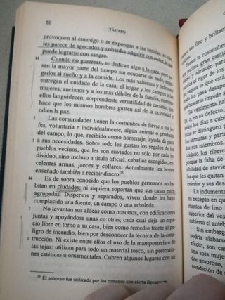 Tácito Agrícola Germania Diálogo sobre los Oradore