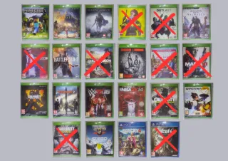 Lote Videojuegos Xbox One y PS4