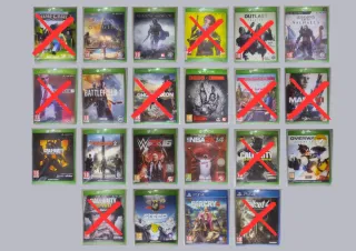 Lote Videojuegos Xbox One y PS4