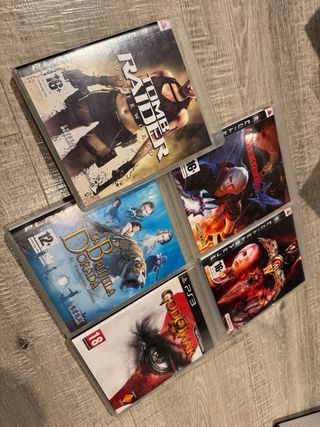 Lote 5 Juegos PS3 PAL