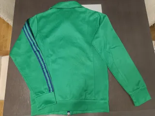 Chaqueta Adidas Verde con Cremallera. Talla S