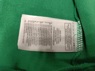 Chaqueta Adidas Verde con Cremallera. Talla S