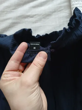 Vestido azul premamá talla única